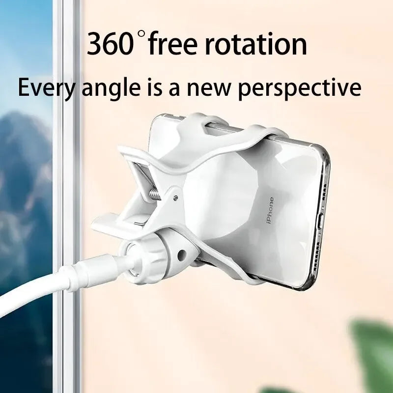 Flexible Long Arm Goose-neck Phone Clamp