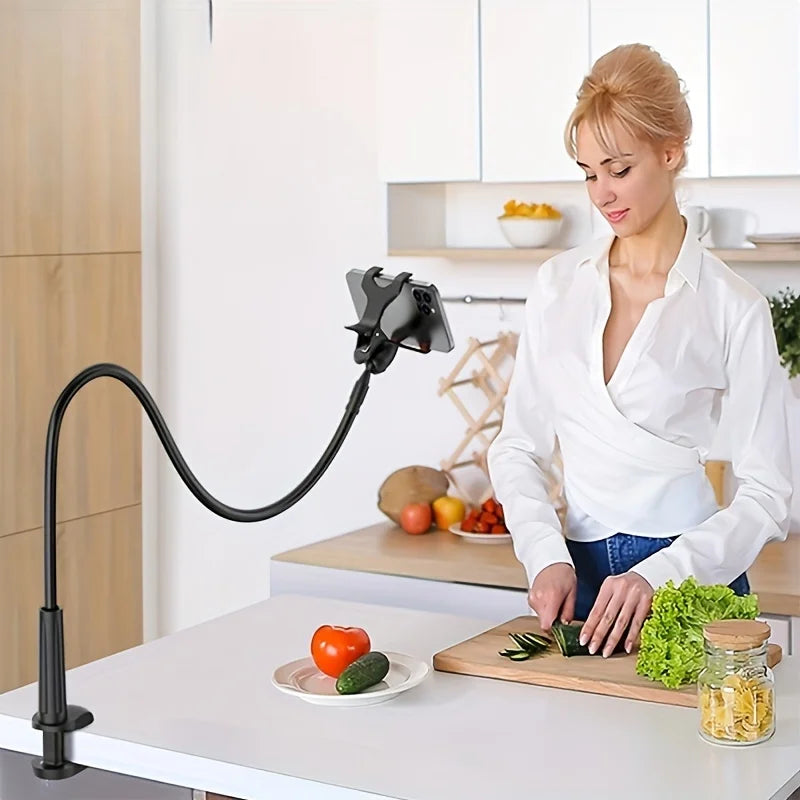 Flexible Long Arm Goose-neck Phone Clamp