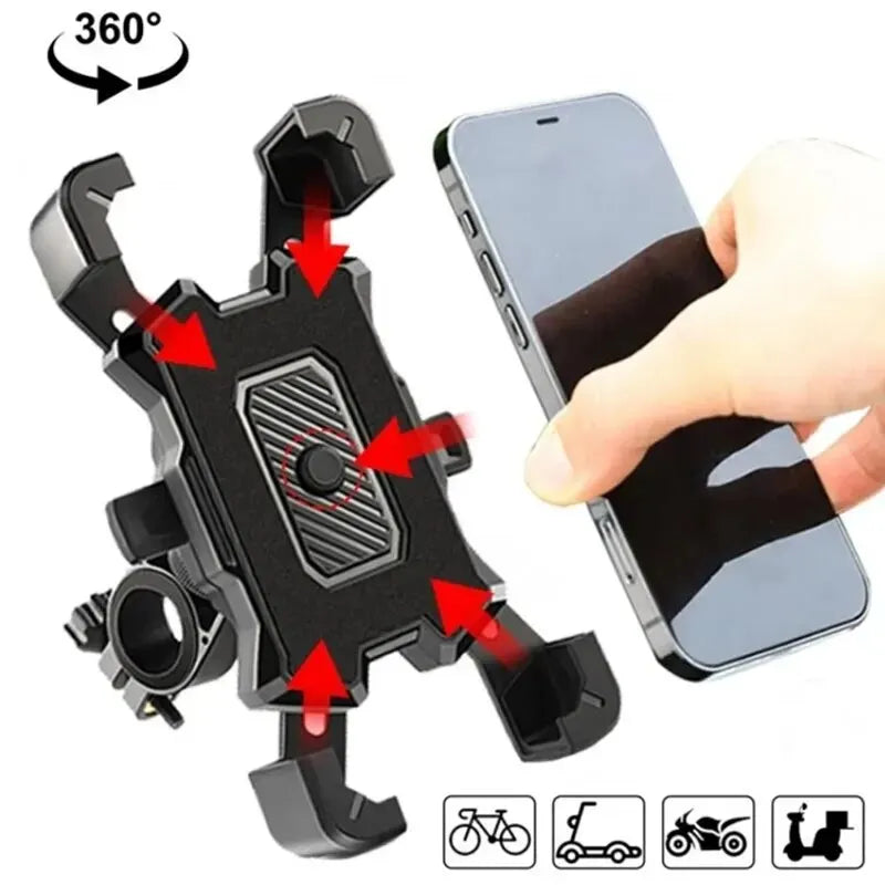 360° Rotatable Bicycle Phone Holder for Riding