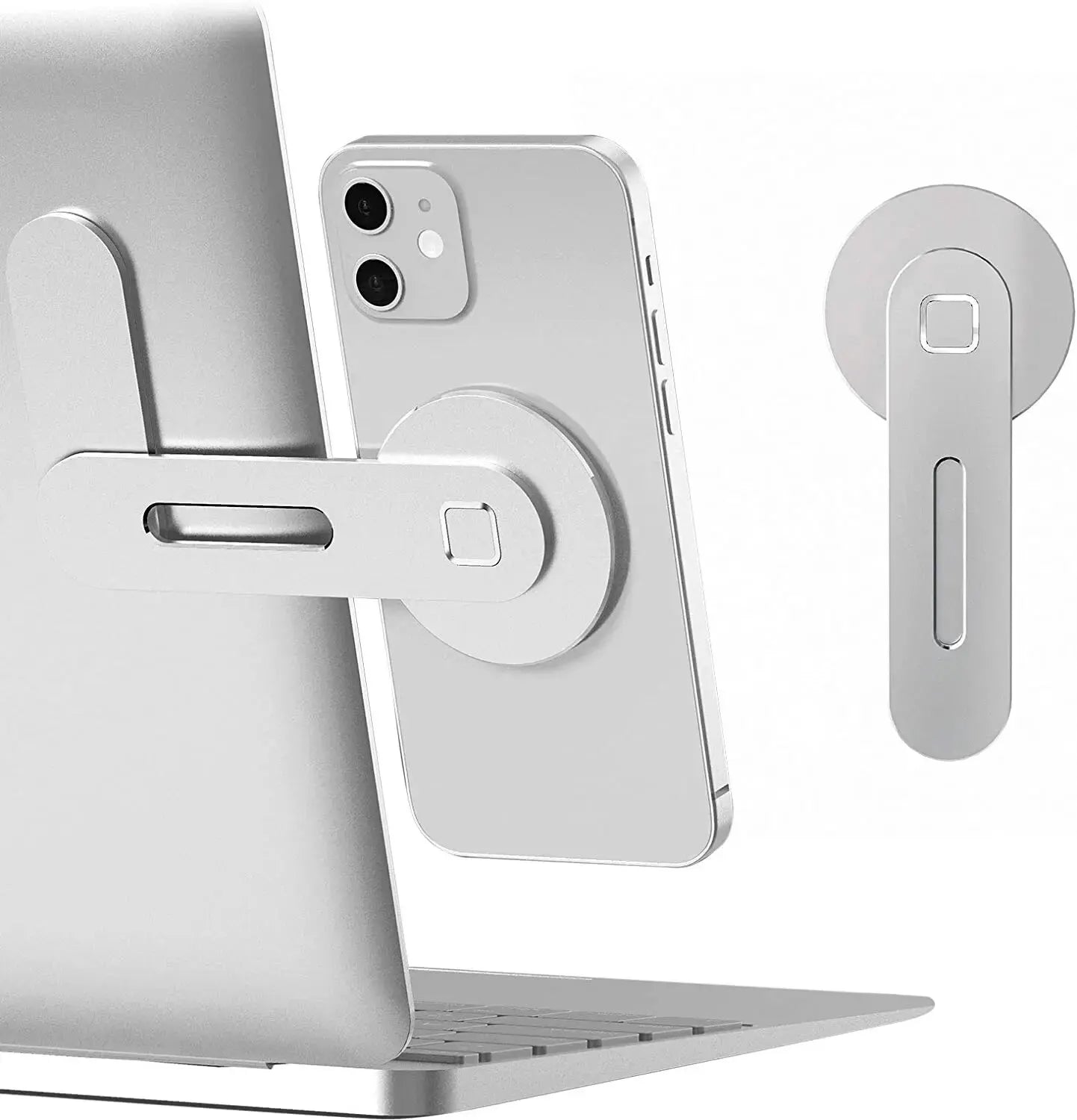 Ultra-thin magnetic foldable back mount