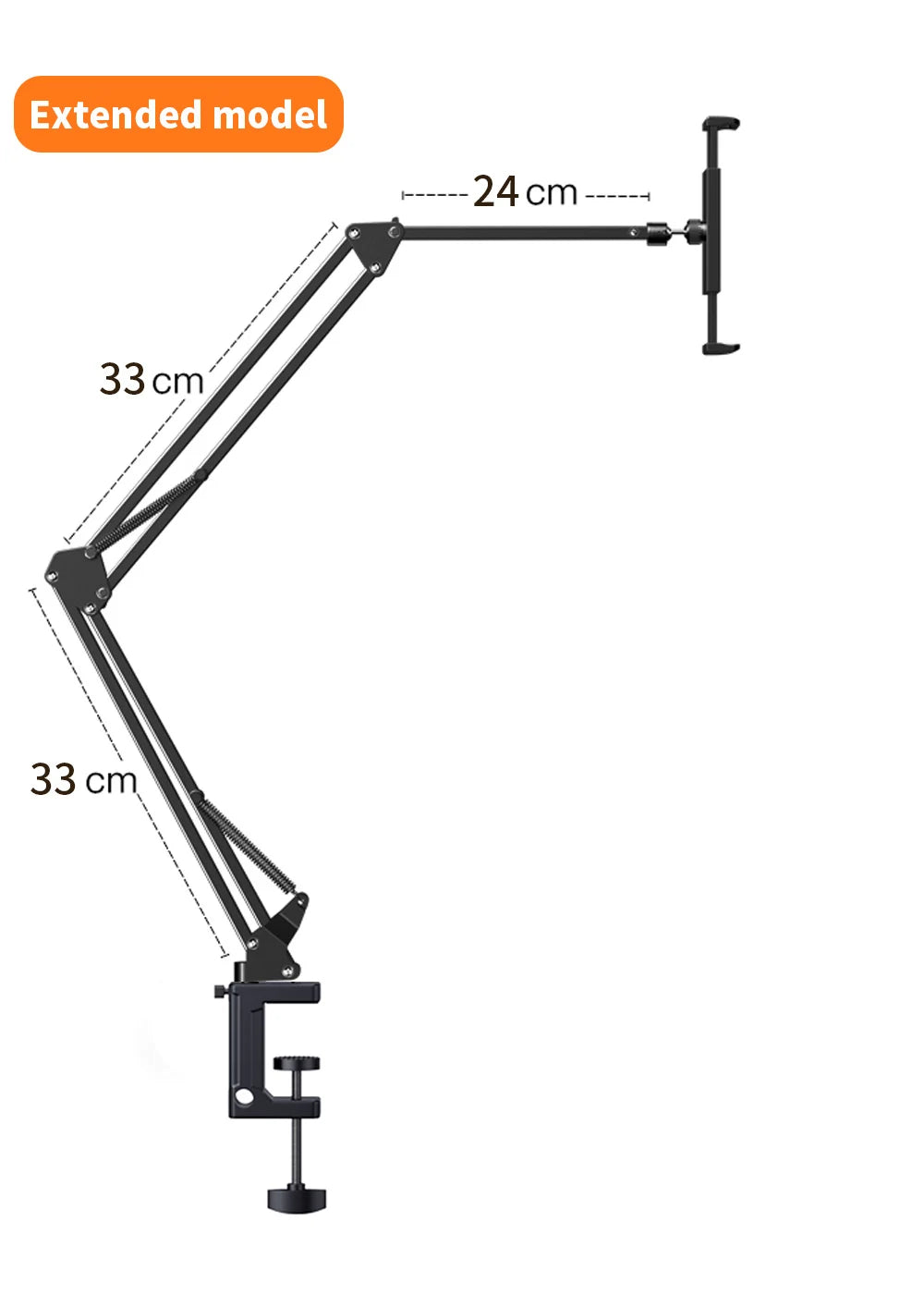 Phone and Tablet Metal Mount Stand