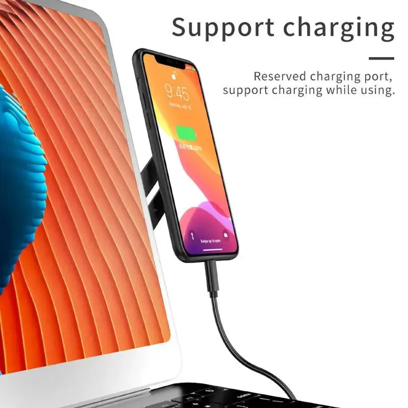 Ultra-thin magnetic foldable back mount