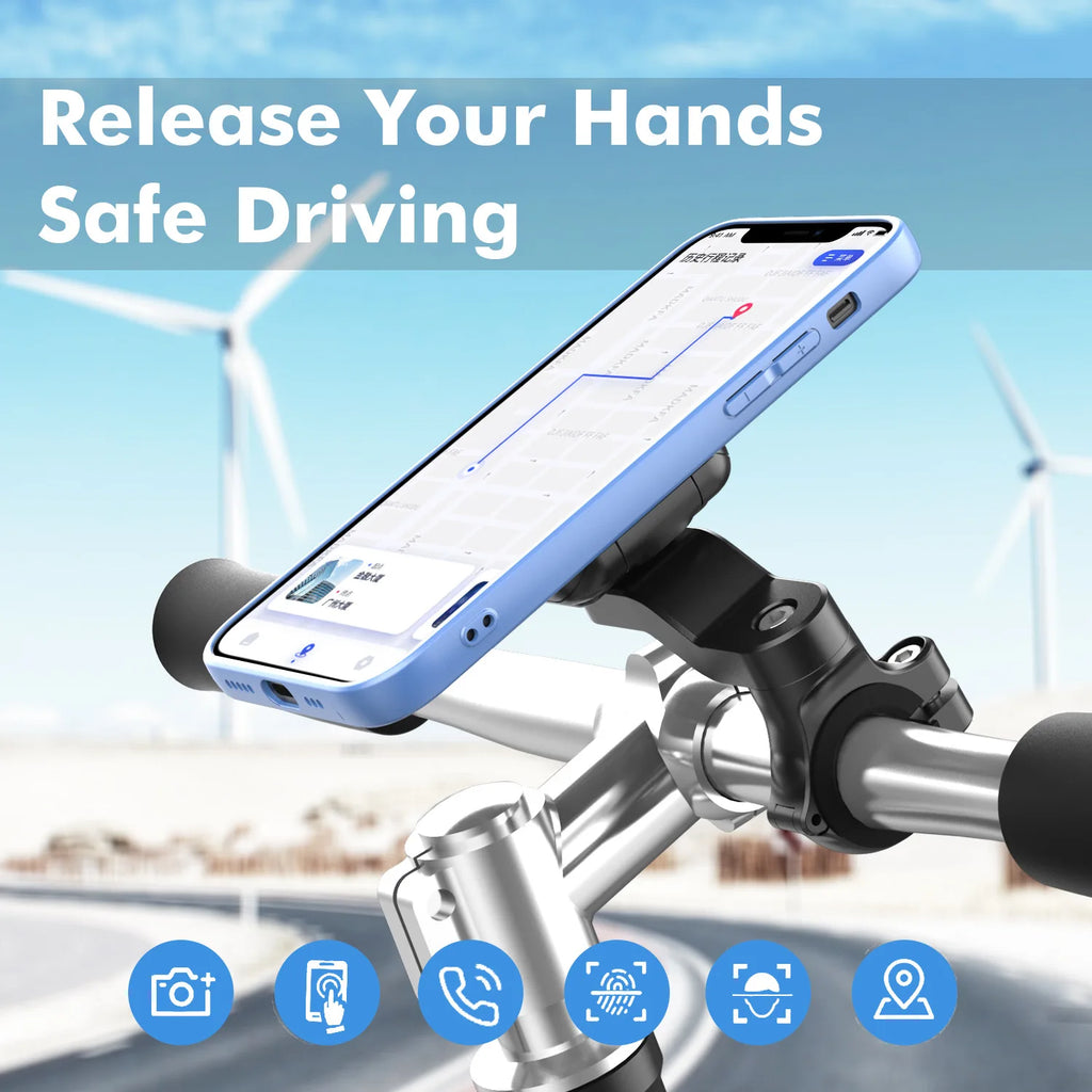 Magnetic Phone Holder handlebar Phone Mount Stand