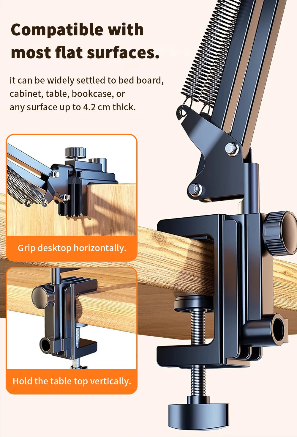Phone and Tablet Metal Mount Stand