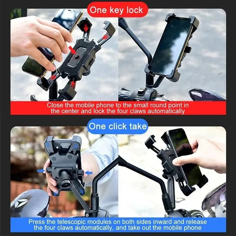 360° Rotatable Bicycle Phone Holder for Riding