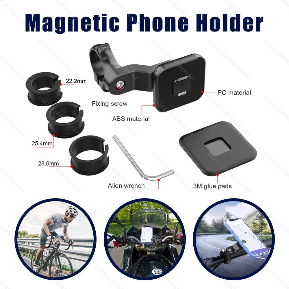 Magnetic Phone Holder handlebar Phone Mount Stand