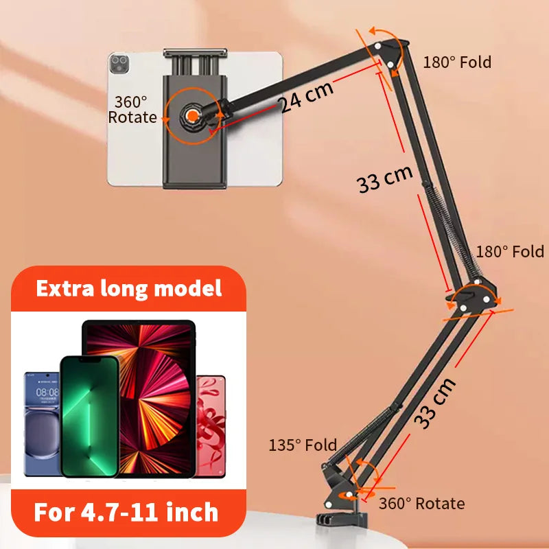 Phone and Tablet Metal Mount Stand