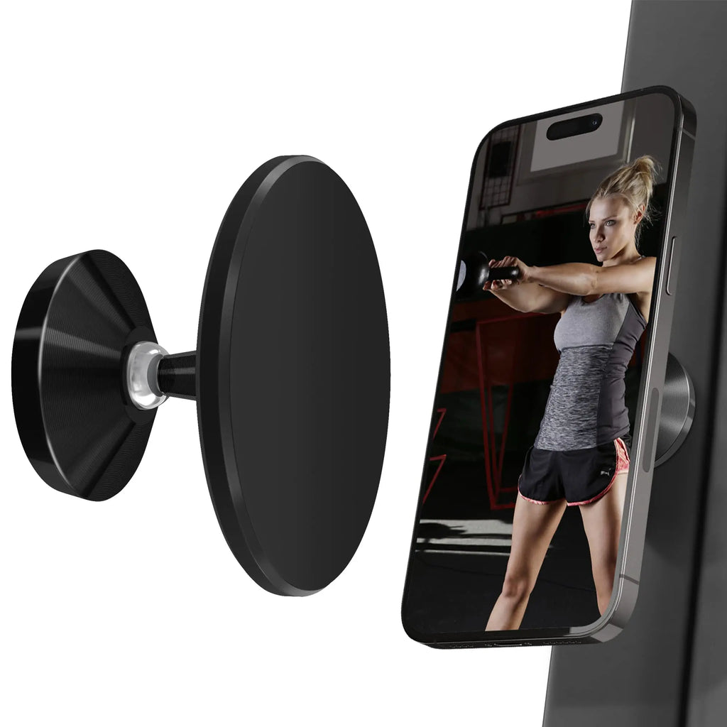 Gym Mate Magnetic Phone Mount &Double-sided Magnetic Suction Phone Holder