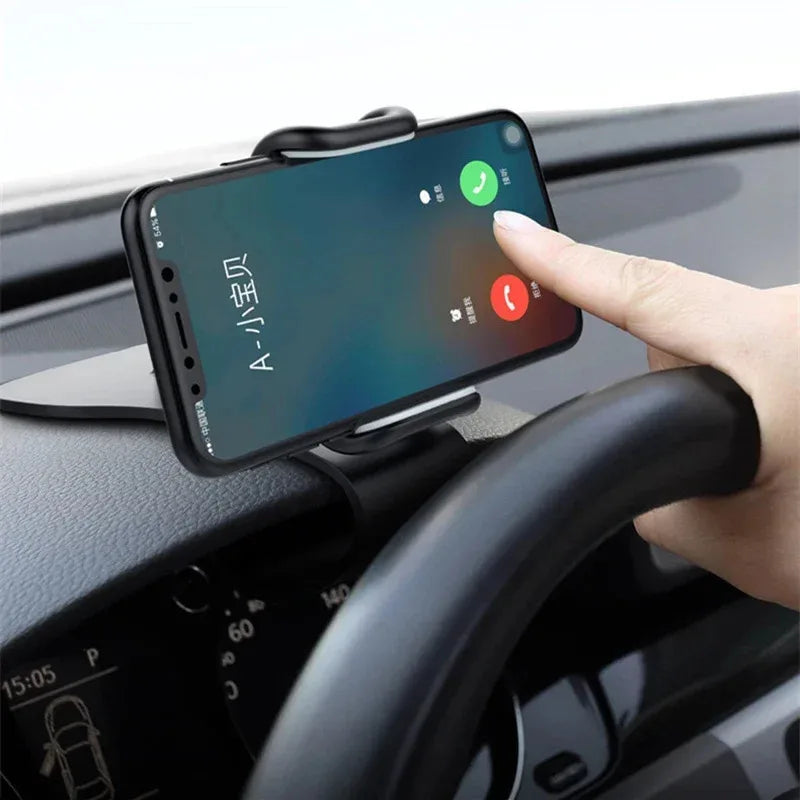 Car Mobile Phone Holder 360 Degree Rotatable Cell Phone Stand, Fixed Bracket