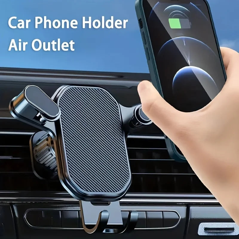 Car Air Vent Clip Mount Mobile GPS Support For 4.7-6.7 Inch Mobile Devices